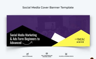 Social Media Workshop Facebook Cover Banner Design-10