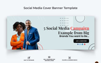 Social Media Workshop Facebook Cover Banner Design-15