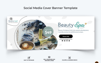 Spa and Salon Facebook Cover Banner Design-22