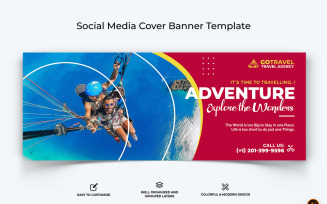 Travel Facebook Cover Banner Design-16