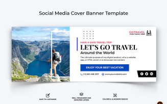 Travel Facebook Cover Banner Design-26