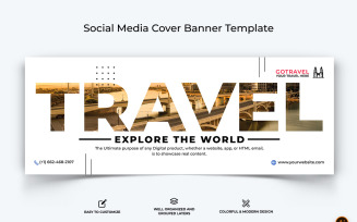 Travel Facebook Cover Banner Design-28