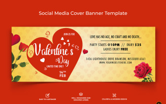 Valentines Day Facebook Cover Banner Design-02
