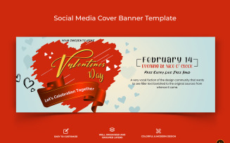 Valentines Day Facebook Cover Banner Design-05