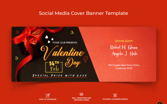 Valentines Day Facebook Cover Banner Design-06