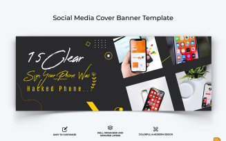 Mobile Tips Facebook Cover Banner Design-009