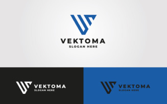 Vektoma - Letter V Logo Template
