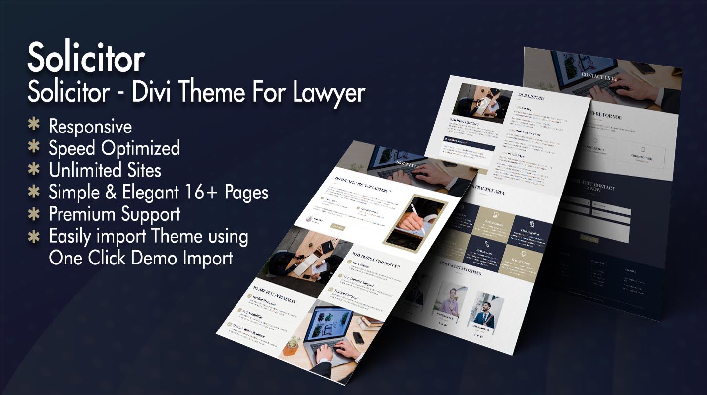 Solicitor WordPress Themes 281483