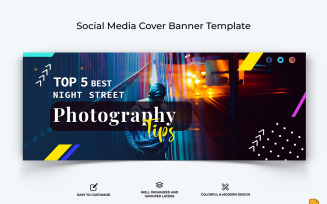 Photography Facebook Cover Banner Design-004