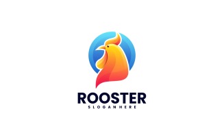 Rooster Gradient Logo Style 5
