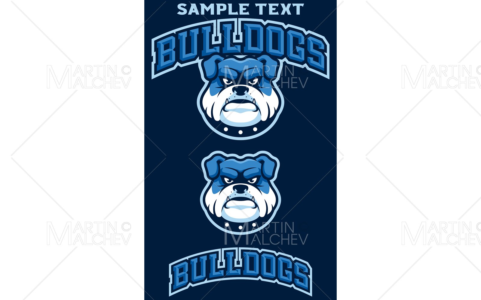 Template #281684 Bulldog Mascot Webdesign Template - Logo template Preview