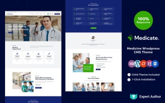 Medicate - Medical Elementor WordPress Theme