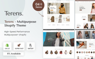 Terens - Multipurpose Minimal Clean 2.0 Shopify Theme
