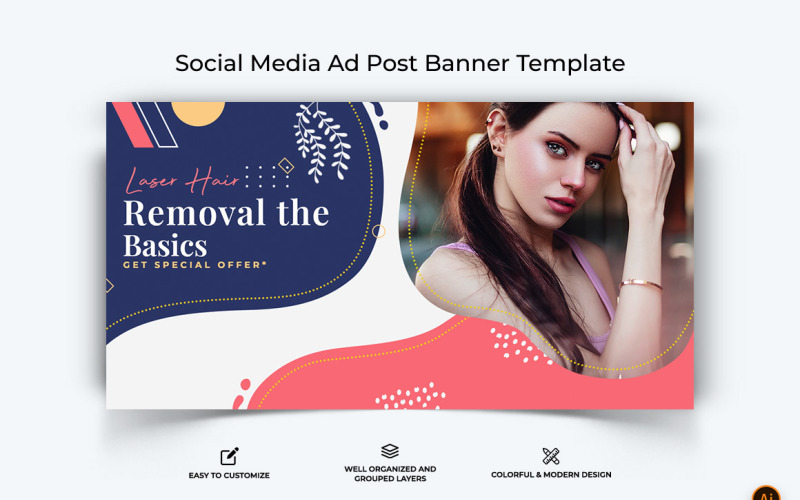 Beauty Tips Facebook Ad Banner Design-04 Social Media