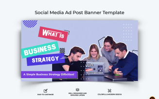 Business Service Facebook Ad Banner Design-12