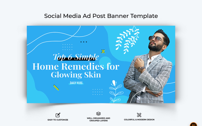 Beauty Tips Facebook Ad Banner Design-11 Social Media