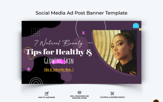 Beauty Tips Facebook Ad Banner Design-12