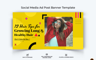 Beauty Tips Facebook Ad Banner Design-13