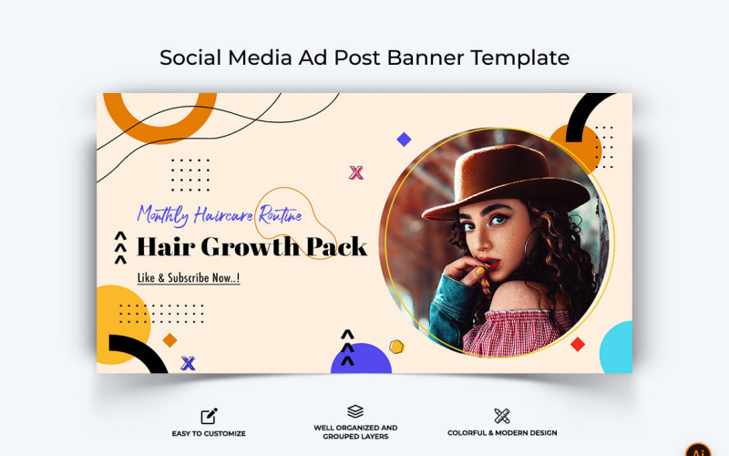 Beauty Tips Facebook Ad Banner Design-16 Social Media