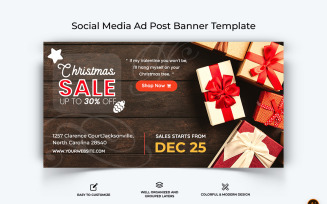 Christmas Offers Facebook Ad Banner Design-01