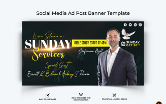 Church Speech Facebook Ad Banner Design-08