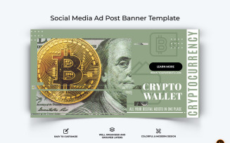 Cryptocurrency Facebook Ad Banner Design-24