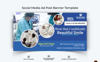 Dental Care Facebook Ad Banner Design-06