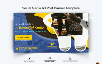 Dental Care Facebook Ad Banner Design-10