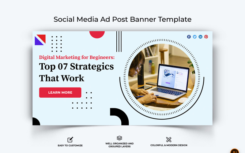 Digital Marketing Facebook Ad Banner Design-04 Social Media