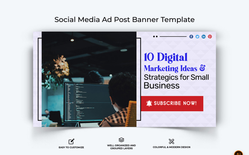 Digital Marketing Facebook Ad Banner Design-11 Social Media