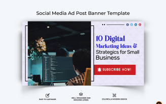Digital Marketing Facebook Ad Banner Design-11