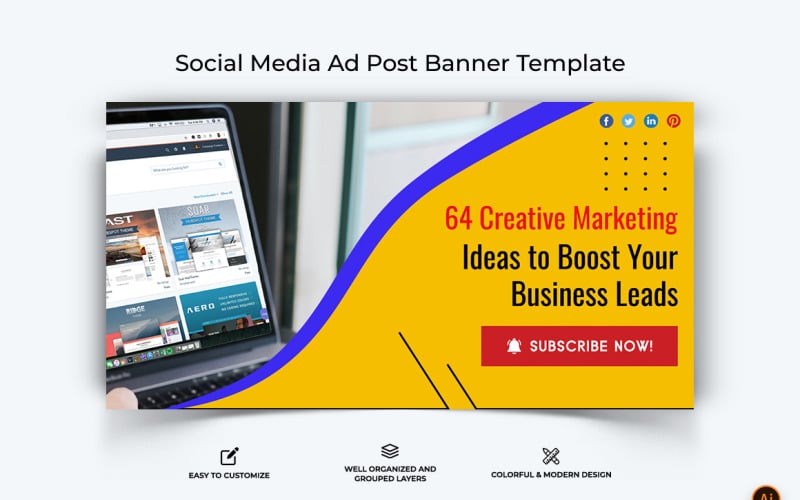 Digital Marketing Facebook Ad Banner Design-16 Social Media