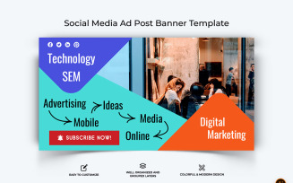 Digital Marketing Facebook Ad Banner Design-20