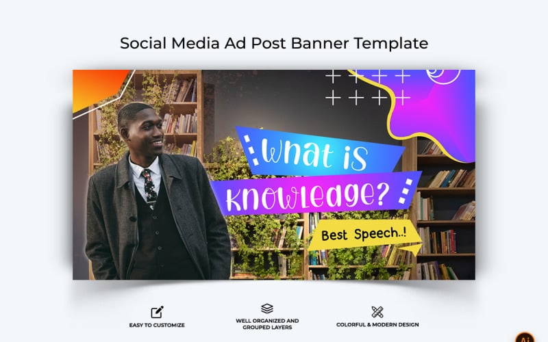 Education Facebook Ad Banner Design-01 Social Media