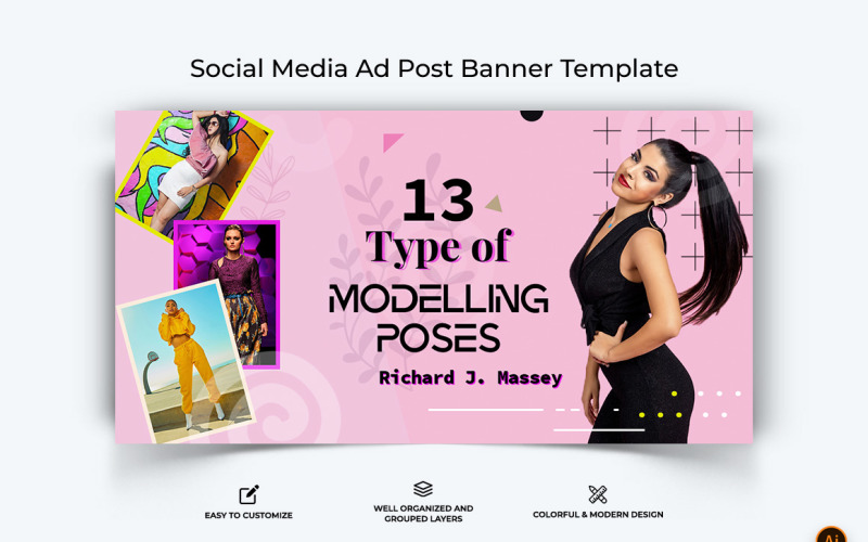 Fashion Facebook Ad Banner Design-13 Social Media