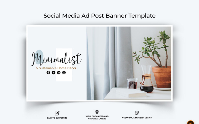 Interior Facebook Ad Banner Design-01 Social Media