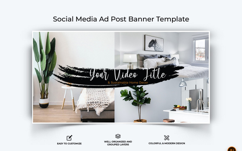 Interior Facebook Ad Banner Design-10 Social Media