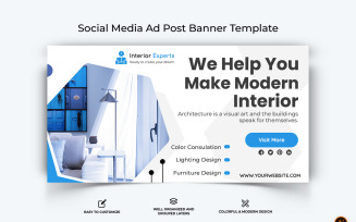Interior Facebook Ad Banner Design-19