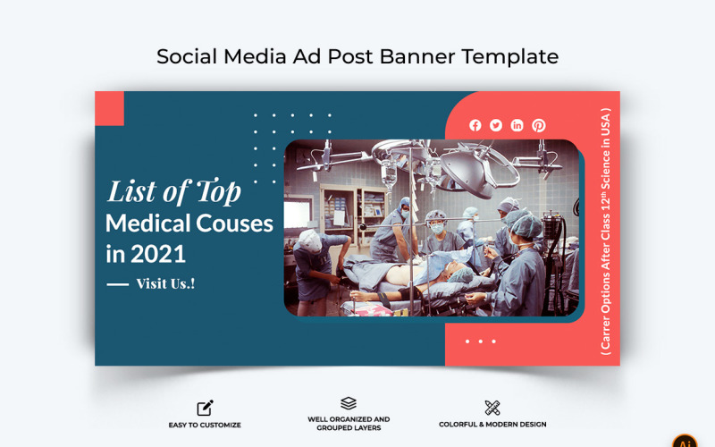 Medical Facebook Ad Banner Design-01 Social Media