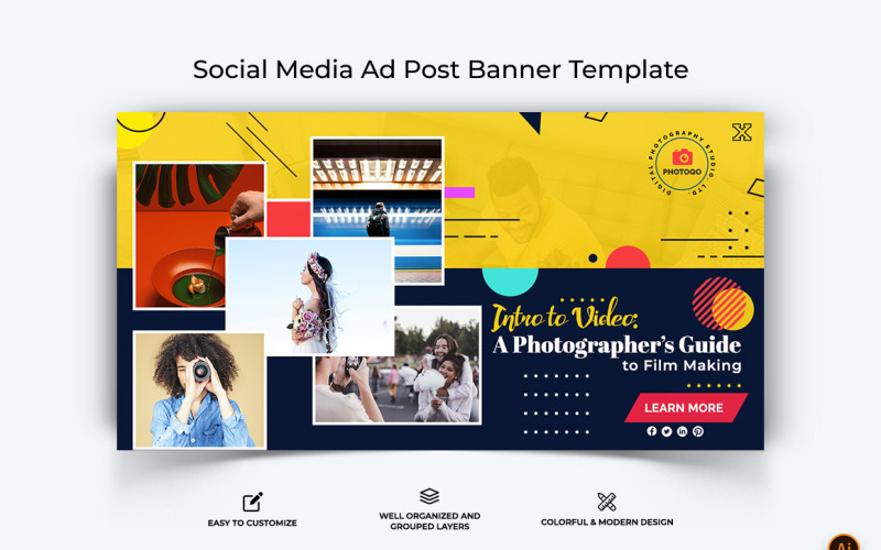 Photography Facebook Ad Banner Design-08 Social Media