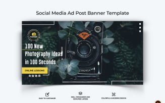 Photography Facebook Ad Banner Design-18