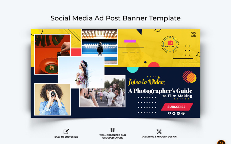 Photography Facebook Ad Banner Design-24 Social Media