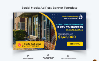 Real Estate Facebook Ad Banner Design-09