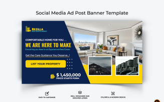 Real Estate Facebook Ad Banner Design-18