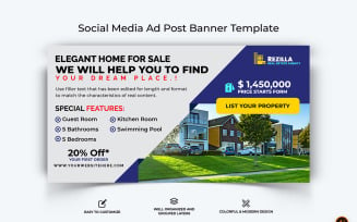 Real Estate Facebook Ad Banner Design-20