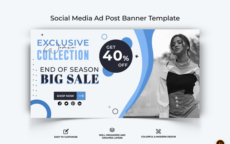 Sale Offers Facebook Ad Banner Design-05 Social Media