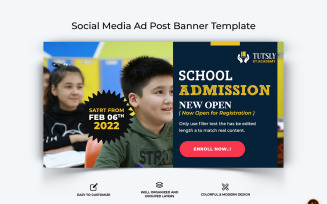 School Admissions Facebook Ad Banner Design-07