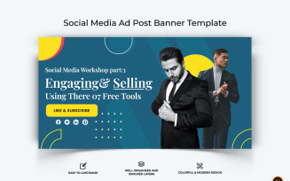 Social Media Workshop Facebook Ad Banner Design-17