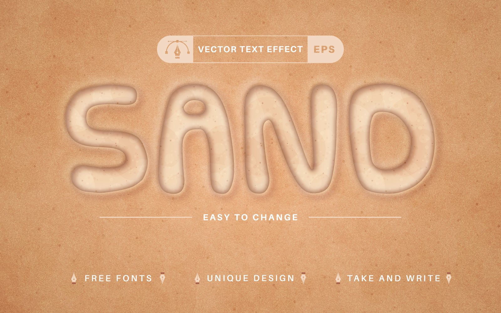 Template #282777 Effect Font Webdesign Template - Logo template Preview