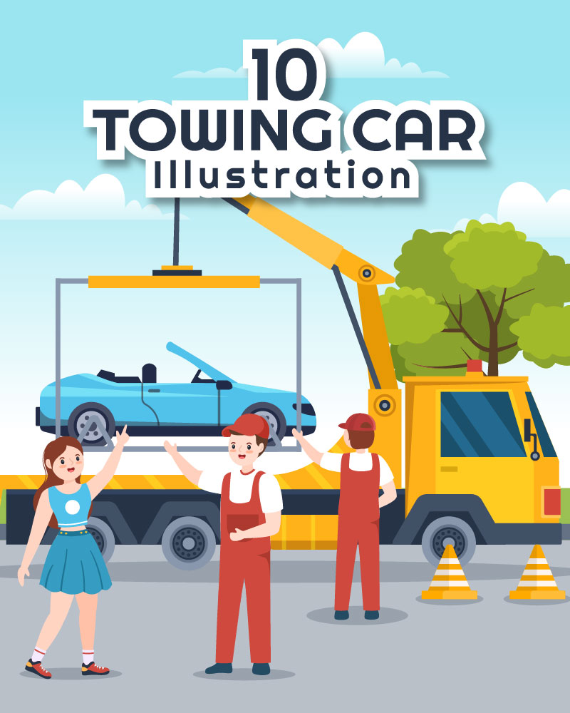 Template #282781 Car Towing Webdesign Template - Logo template Preview